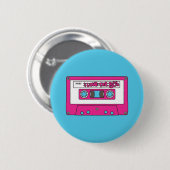 Ik hou van de 80's ronde button 5,7 cm (Voorkant /achterkant)