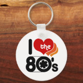 Ik hou van de 80's sleutelhanger (Voorkant)