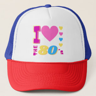 Ik hou van de 80's trucker pet