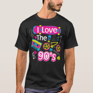 Ik hou van de 90 Cute Fancy Millennials Gift T-shirt