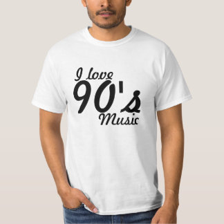 Ik hou van de 90 muziekT-Shirt T-shirt