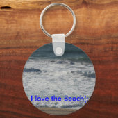 Ik hou van de Beach(: Sleutelhanger (Voorkant)