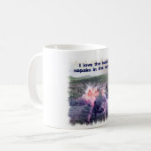 Ik hou van de berg Napalm in de ochtend! Koffiemok (Voorkant links)