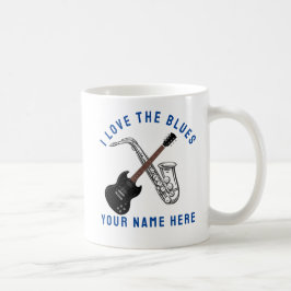 Ik hou van de blauwe ogen koffiemok