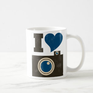 Ik hou van de camera koffiemok