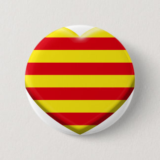 Ik hou van de Catalanen Ronde Button 5,7 Cm