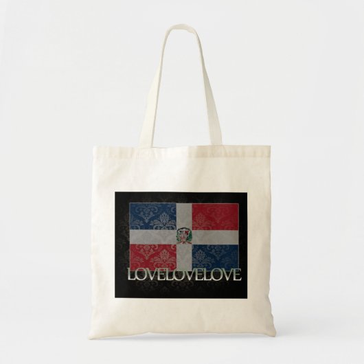 Ik hou van de Dominicaanse Republiek Tote Bag (Voorkant)