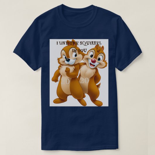 Ik hou van de eekhoorn in jou t-shirt (Design voorkant)