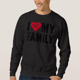 Ik hou van de familie van mijn familie Familie Fam Trui