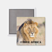 Ik hou van de foto van Africa Majestic Magneet (Voorkant / Achterkant)