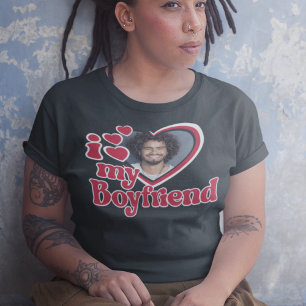Ik hou van de foto van mijn vriend t-shirt