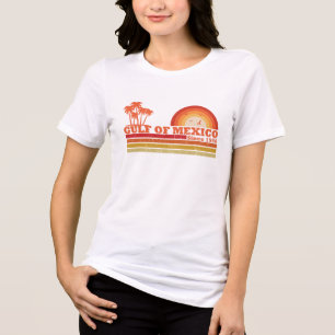Ik hou van de Golf van Mexico est 1550 Tri-Blend Shirt
