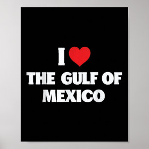 Ik hou van de Golf van Mexico, VS grappige meme Poster