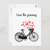 Ik hou van de Inspirerend reis met hart Briefkaart (Voorkant / Achterkant)