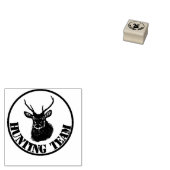 Ik hou van de jacht op herten 	rubberstempel (Gestempeld)