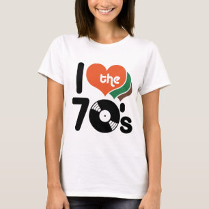 Ik hou van de jaren '70 t-shirt