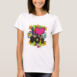 ik hou van de jaren 80 t-shirt