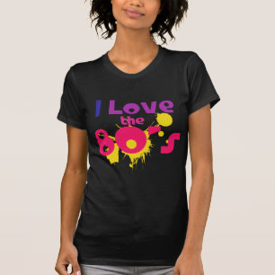 Ik hou van de jaren 80 t-shirt