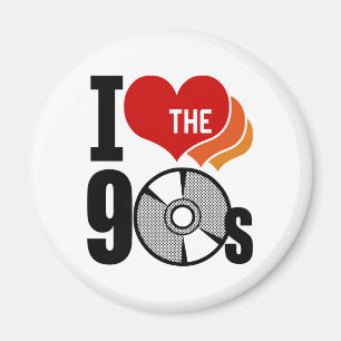 Ik hou van de jaren '90 magneet