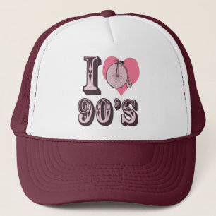 Ik hou van de jaren '90 trucker pet