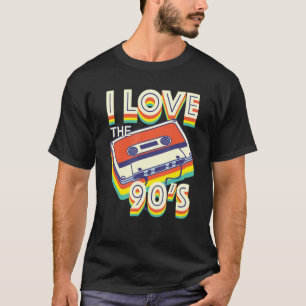 Ik hou van de klassieke muziekmixtapepartij Disco T-shirt