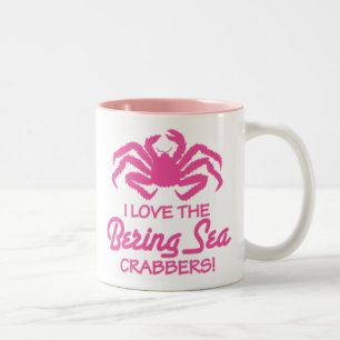 IK HOU VAN DE KRABBERS VAN HET BERENDE ZEE! TWEEKLEURIGE KOFFIEMOK