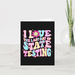 Ik hou van de laatste dag van de staat testen lera kaart
