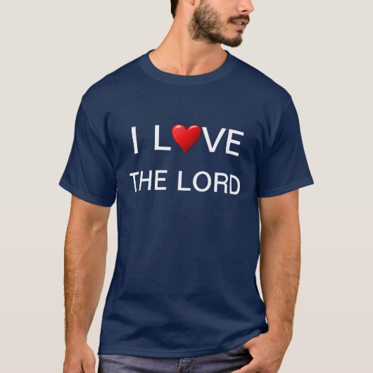 IK HOU VAN DE LORD T-SHIRT (Voorkant)