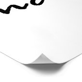 Ik hou van de Malediven Poster (Hoek)