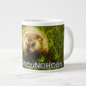 Ik hou van de mok van grondhogs (Voorkant rechts)