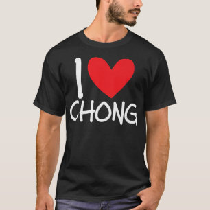 Ik hou van de naam van Chong Persoonlijke Mannen G T-shirt