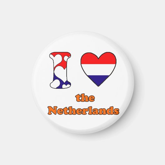 Ik hou van de Nederlandse magneet (Voorkant)