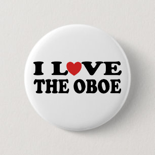 Ik hou van de Oboe Button
