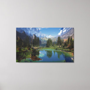Ik hou van de Rocky Mountains Canvas Prints