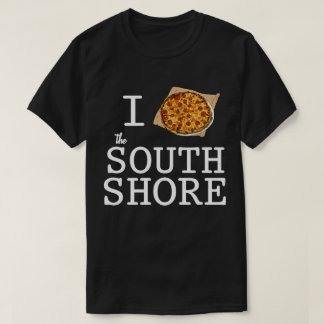 Ik hou van de South Shore MA Bar Pizza T-shirt