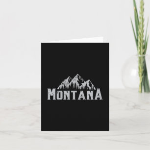 Ik hou van de staat Montana Mijn zoete thuis is Ca Kaart