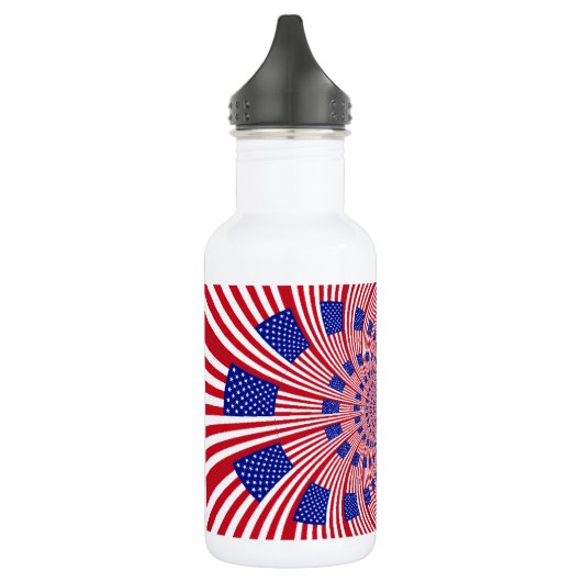 Ik hou van de Verenigde Staten Waterfles (Links)