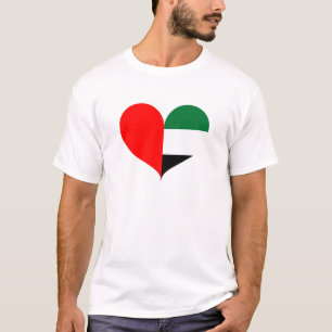 Ik hou van de Vlag van de VAE T-shirt