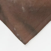 Ik hou van de winter fleece deken (Hoek)
