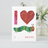 Ik hou van de zeer Hongaarse driepijler Kaart (Staand voorkant)