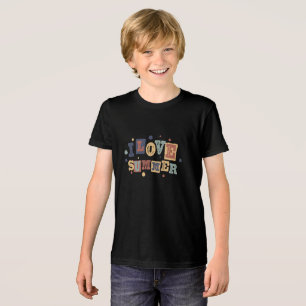 Ik hou van de zomer Tri-Blend shirt