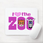Ik hou van de Zoo Muismat (Met muis)