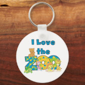 Ik hou van de Zoo-Sleutelhanger Sleutelhanger (Voorkant)