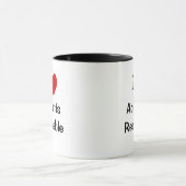 Ik hou van debiteuren AR-citaat Mok (Midden)