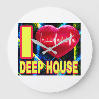 IK HOU VAN DEEP HOUSE GELE FONTS GROTE KLOK
