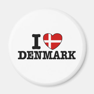 Ik hou van Denemarken Magneet