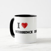 Ik hou van Deterrence Mok (Voorkant links)