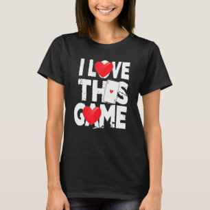 Ik hou van deze spelpoker die gokspel speelt t-shirt