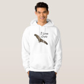 Ik hou van die eikel. hoodie (Voorkant volledig)