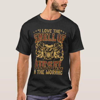 Ik hou van Diesel in de Morning Truck Dr. T-shirt